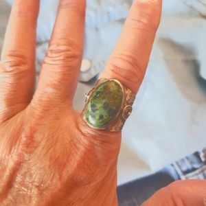 GREEN TURQUOISE RING